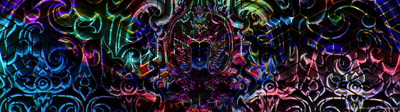 Abstract Digital Artwork — Blue, Hypnotic, Digital Art, Geometric Patterns