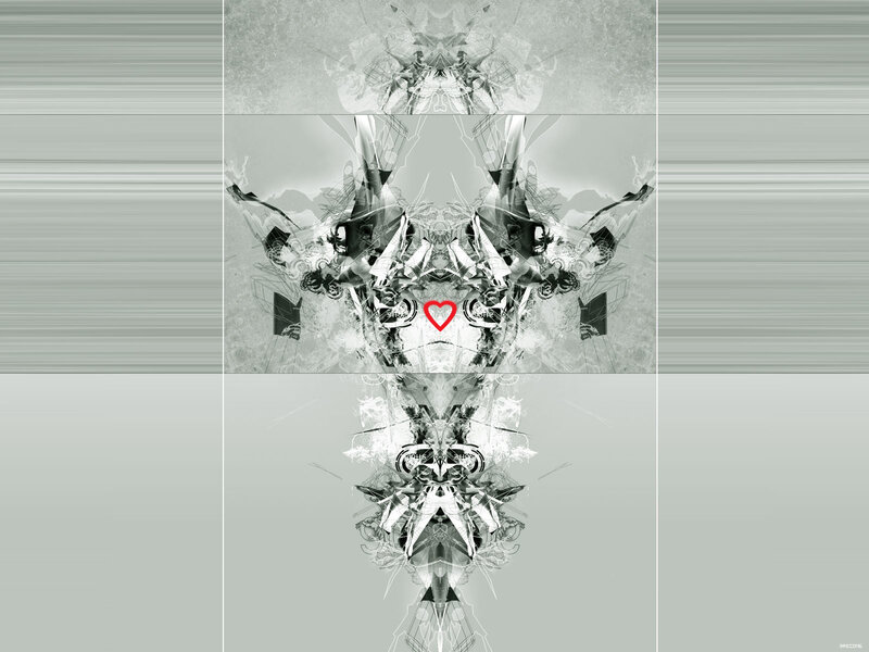 Abstract Digital Artwork — Gray, Calm, Digital Art