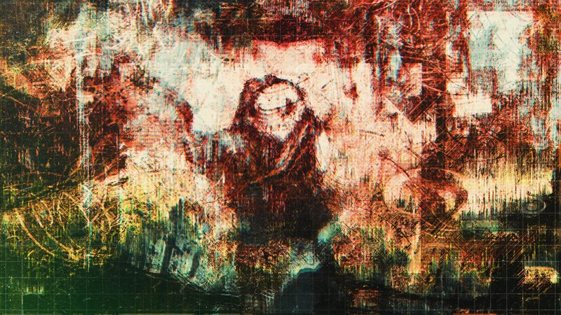 Abstract Digital Artwork — Red, Chaotic, Digital Art, Graffiti