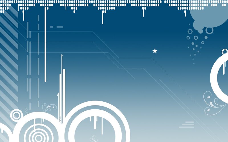 Abstract Digital Background — Blue