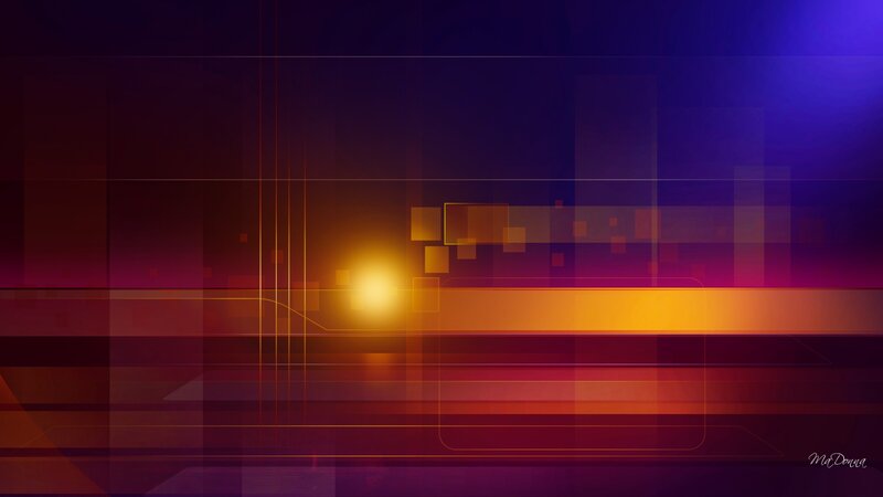 Abstract Digital Background — Purple