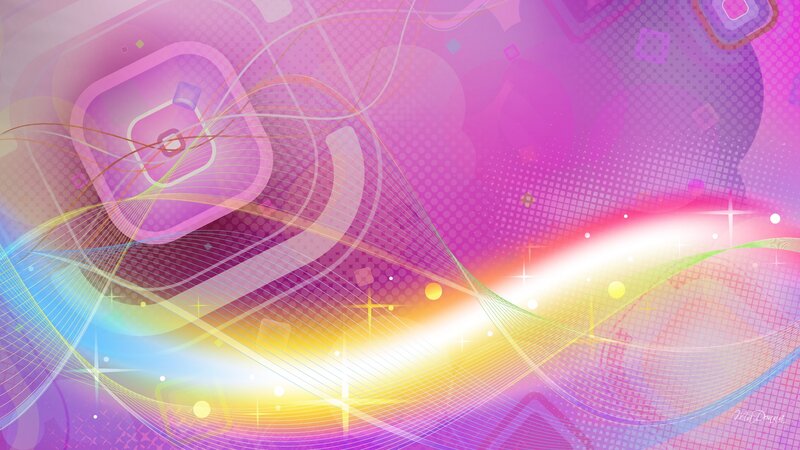 Abstract Digital Background — Purple, Vibrant
