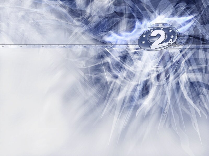 Abstract Digital Background — White