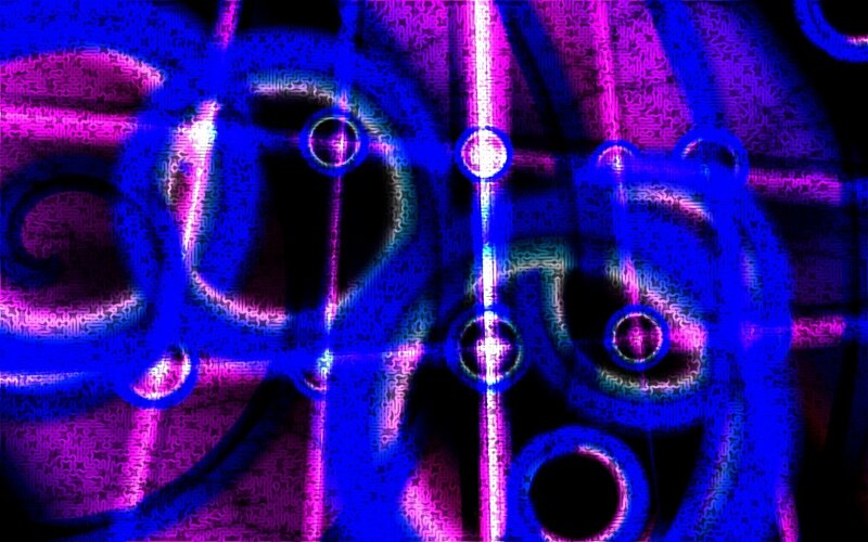 abstract digital circuit pattern