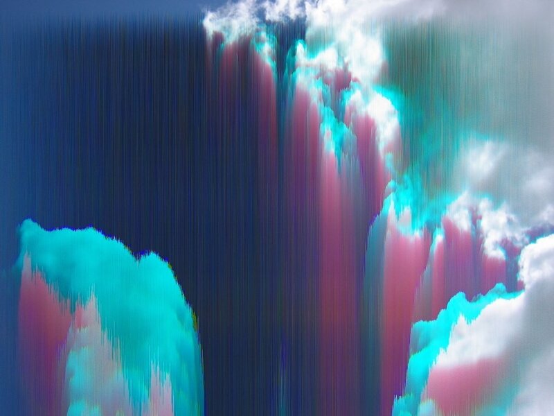 Abstract Digital Clouds