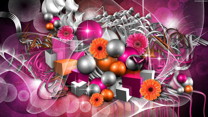 Abstract Digital Composition