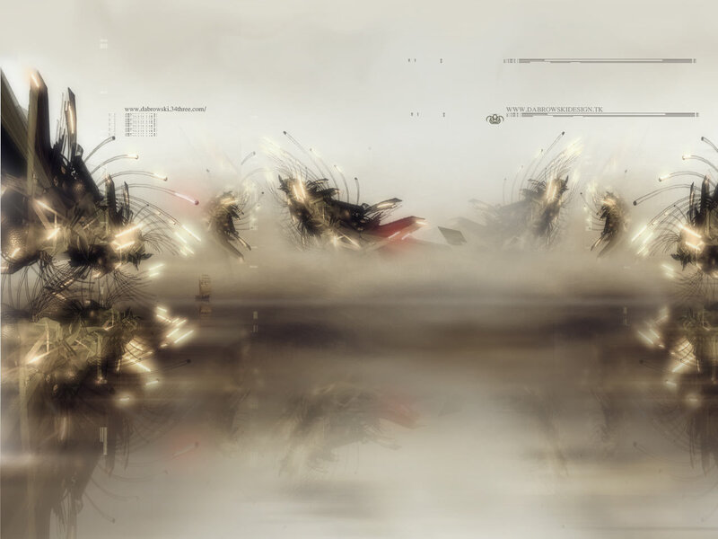 Abstract Digital Creatures — Gray