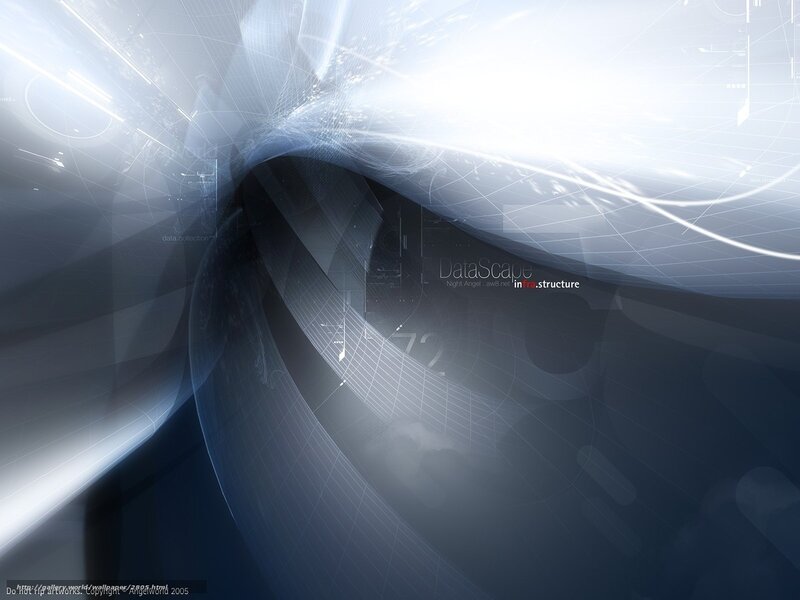 abstract digital data tunnel