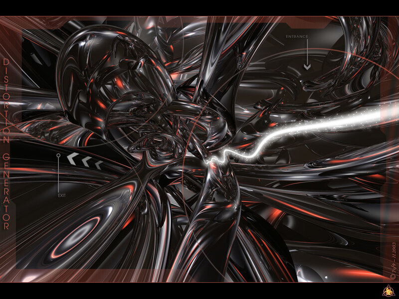 Abstract digital distortion generator