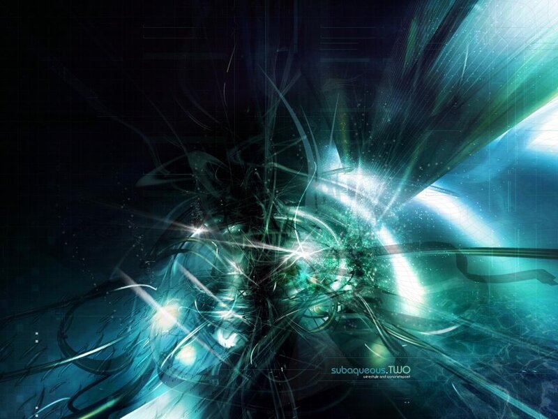 abstract digital energy burst