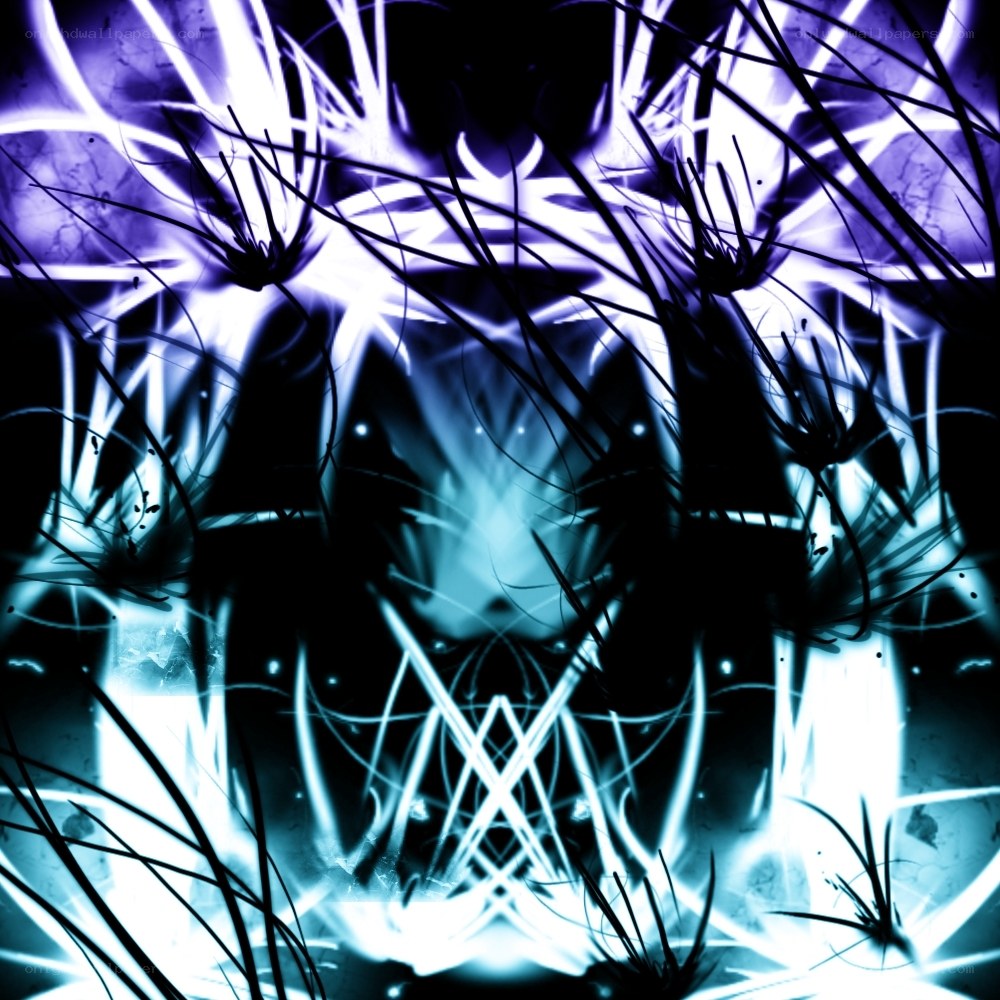 abstract digital energy burst