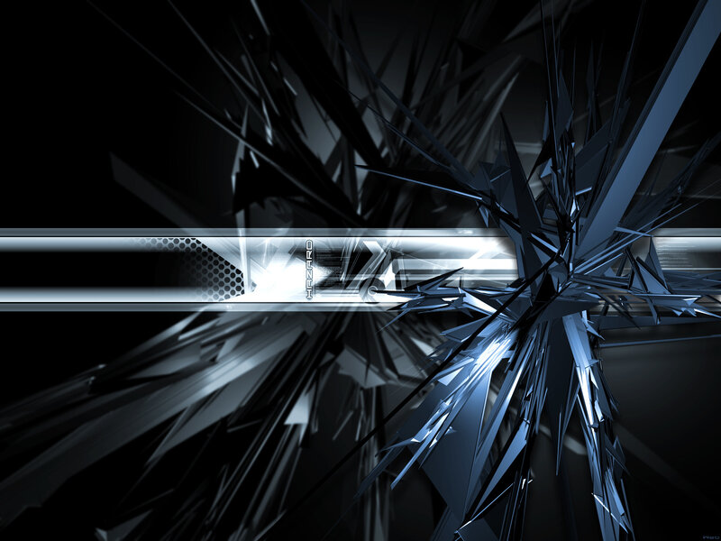 abstract digital explosion