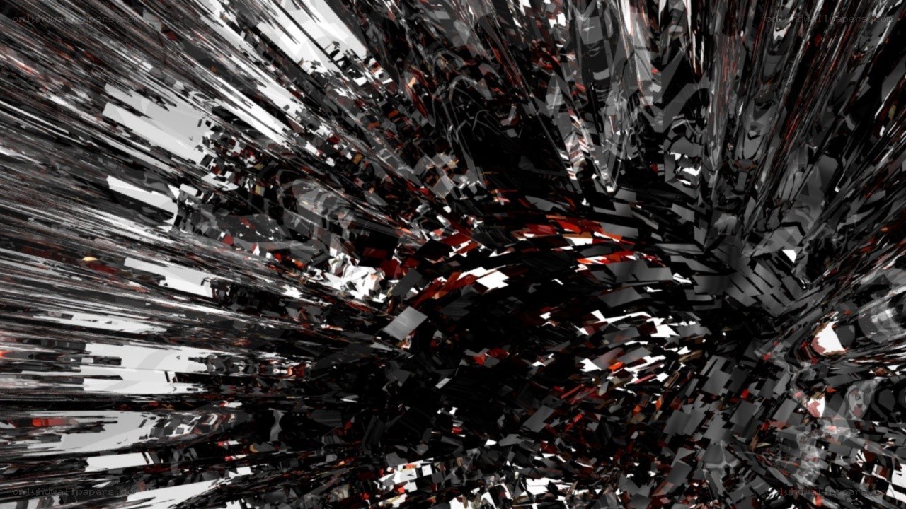 abstract digital explosion