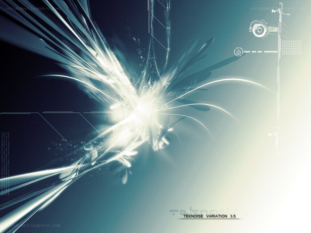 abstract digital explosion artwork