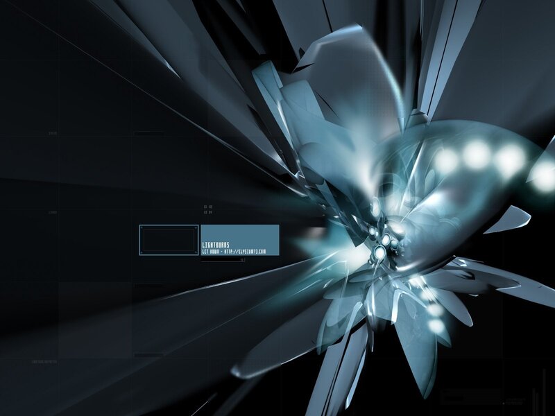 Abstract Digital Explosion — Black, Dramatic, 3d Render
