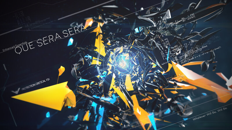 Abstract Digital Explosion — Black, Dramatic, Digital Art, Mathematical Formulas
