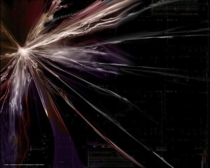 Abstract digital explosion