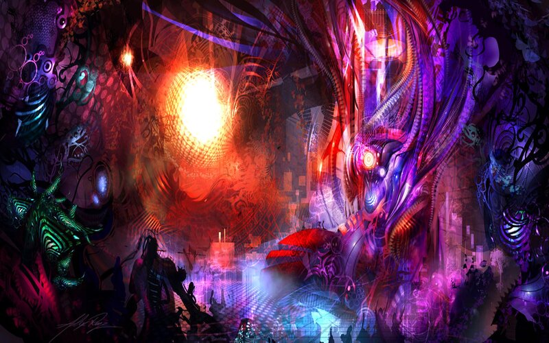 abstract digital fantasy artwork