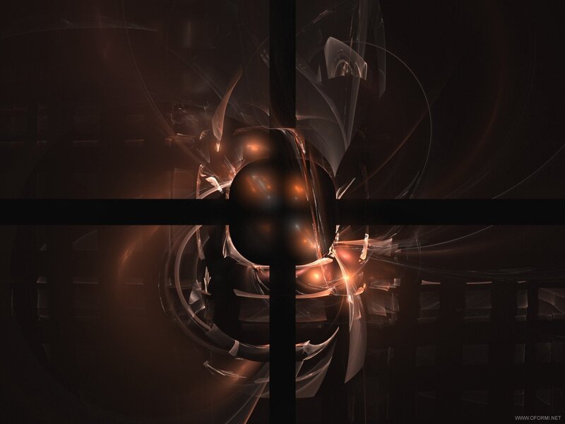 abstract digital fractal art
