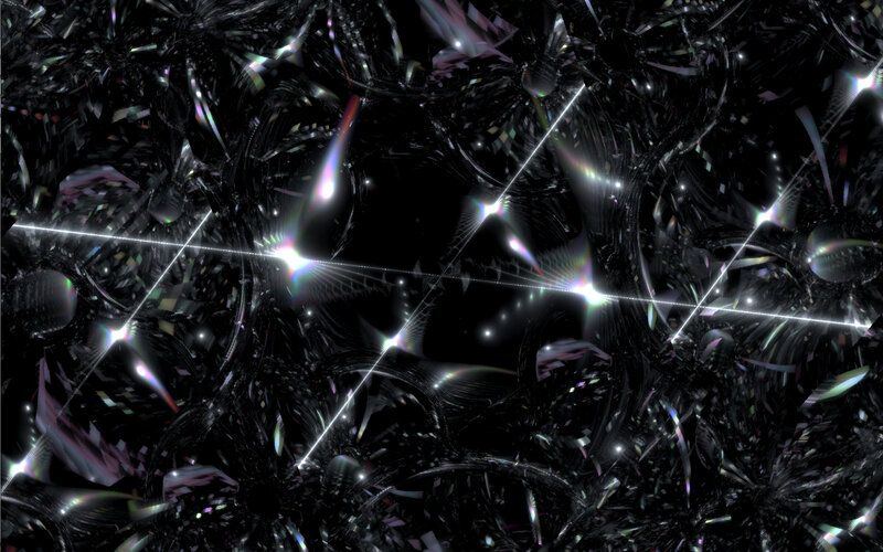 Abstract digital fractal art
