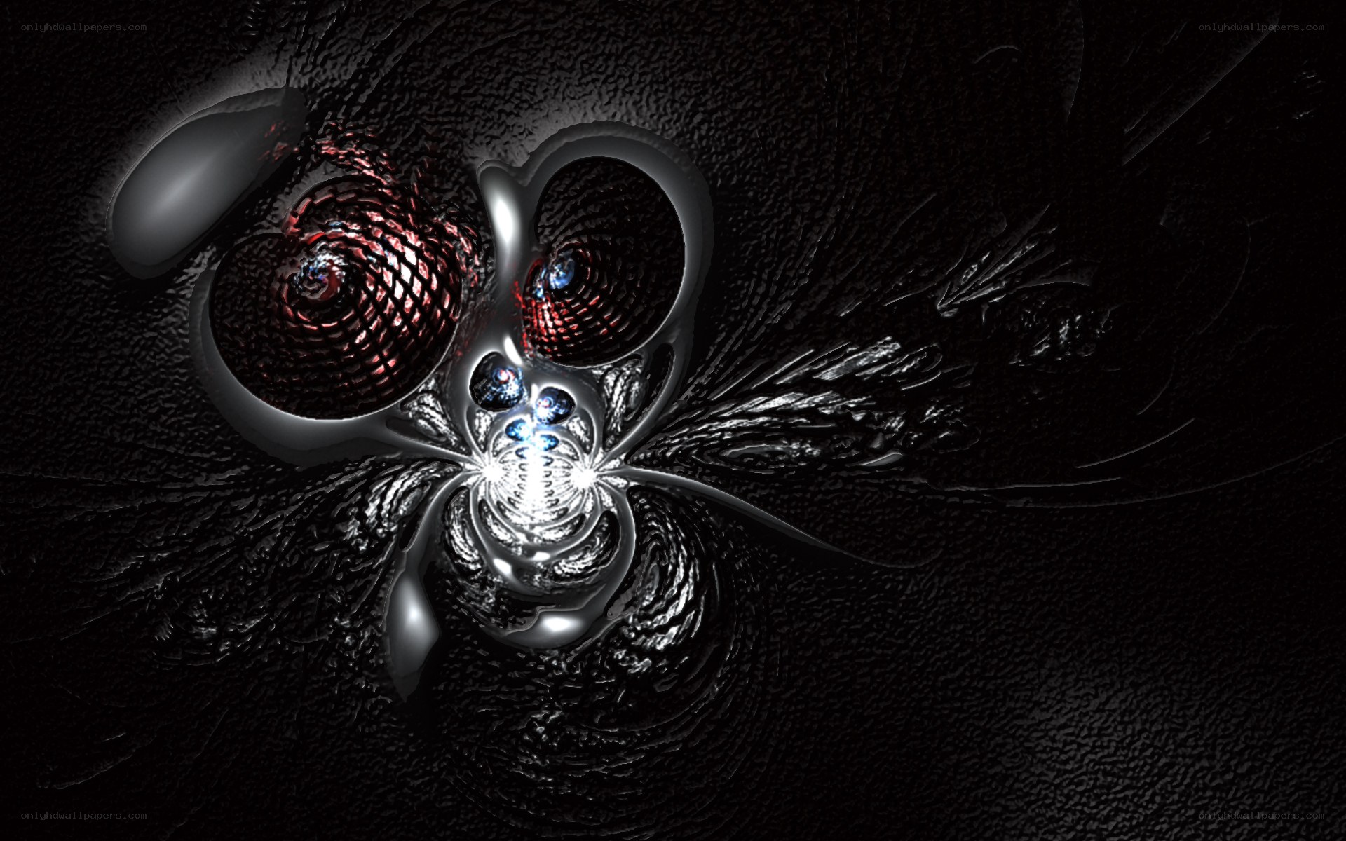 abstract digital fractal art