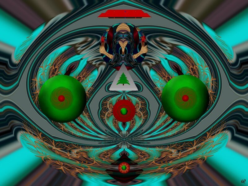 Abstract Digital Fractal