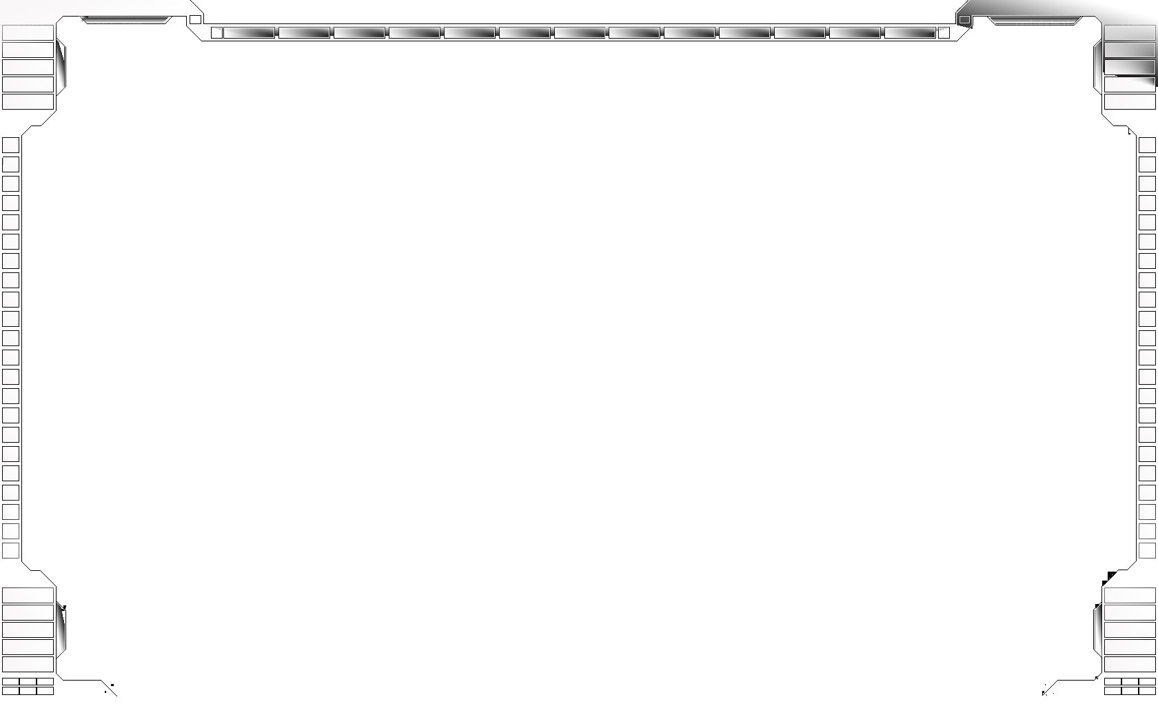 abstract digital frame design