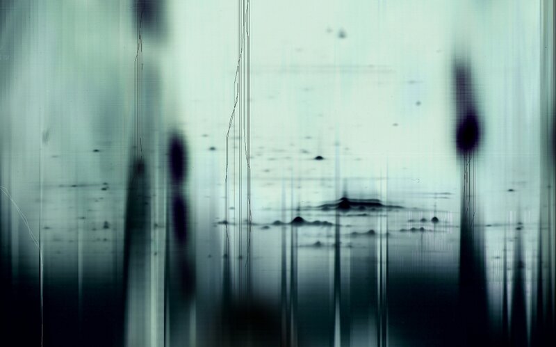 abstract digital glitch art