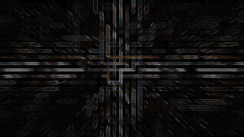 abstract digital grid pattern