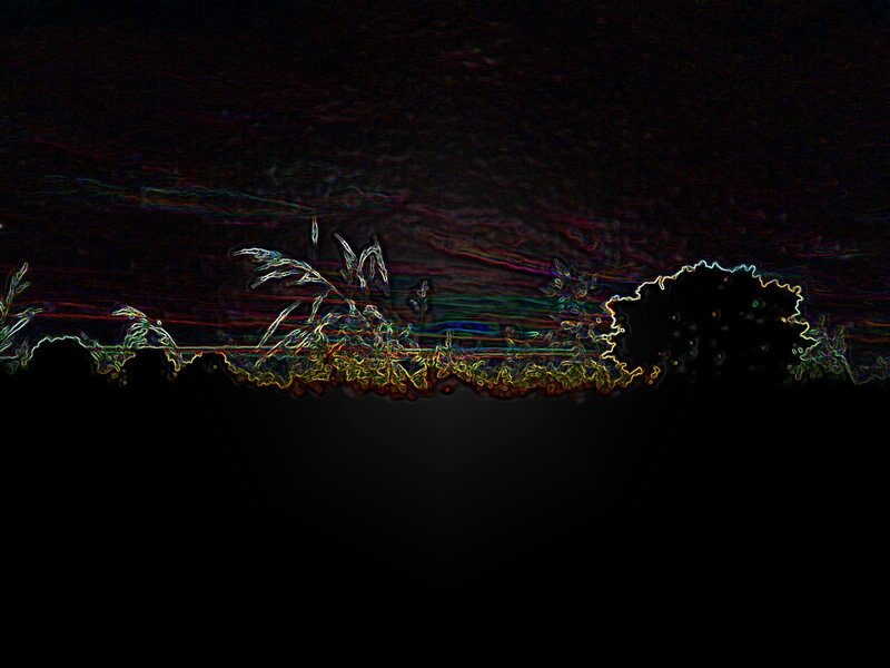 abstract digital landscape
