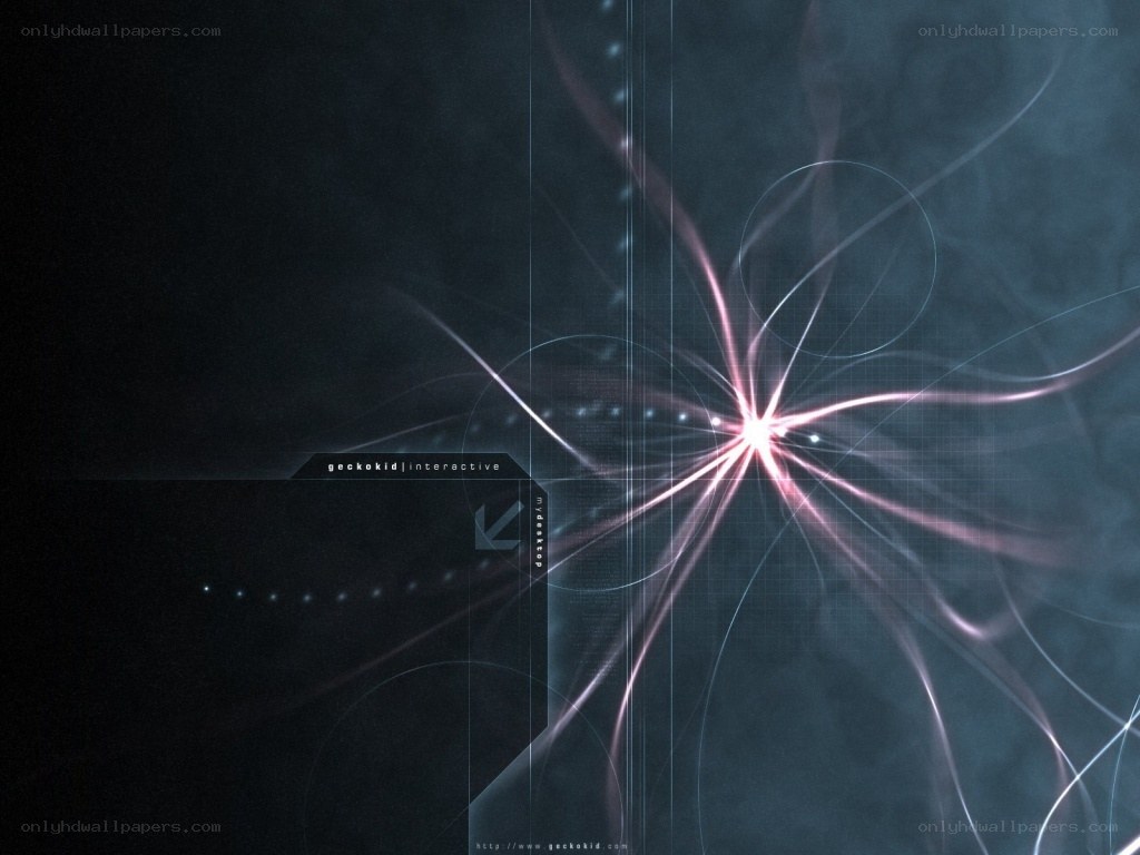 abstract digital light burst