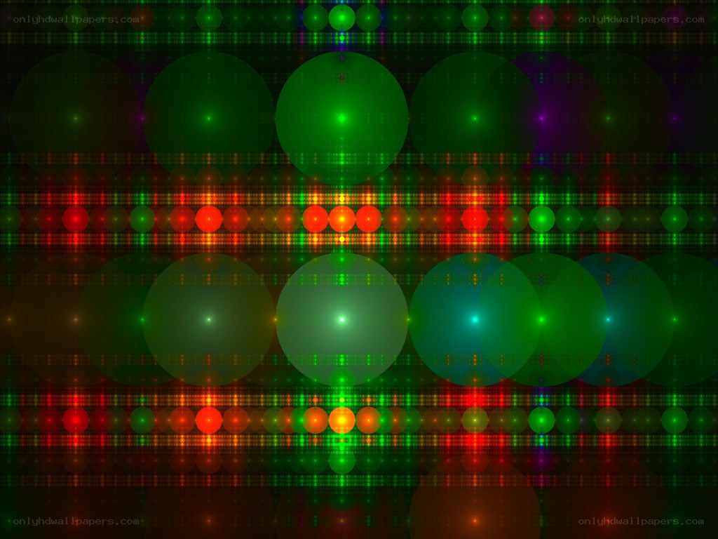 Abstract digital light pattern
