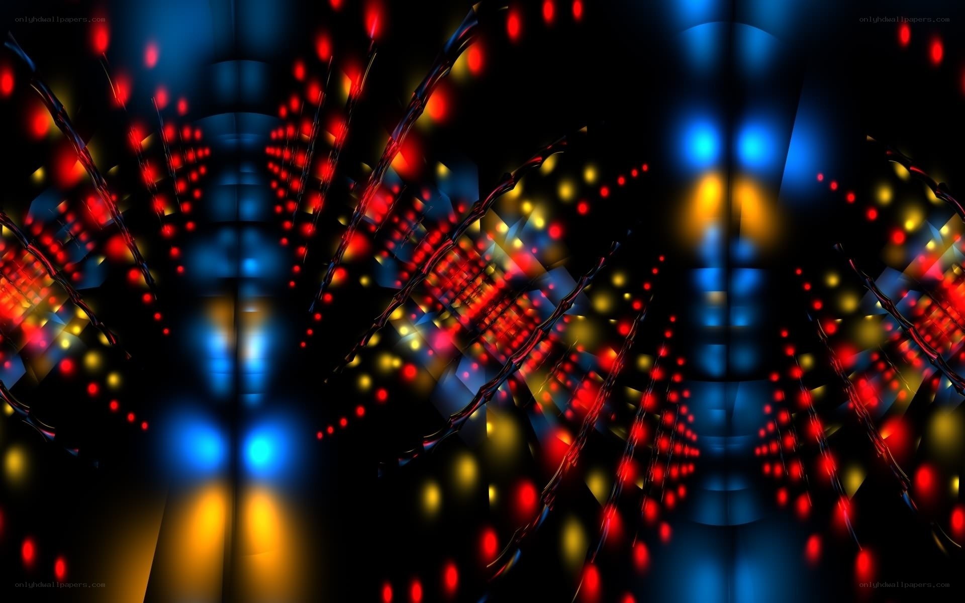 Abstract digital light tunnel