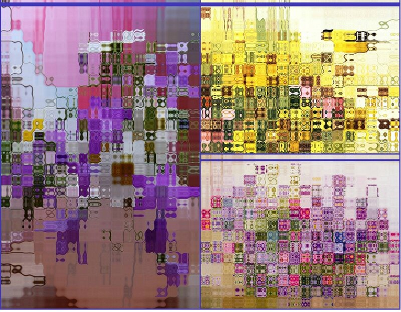 Abstract Digital Mosaic