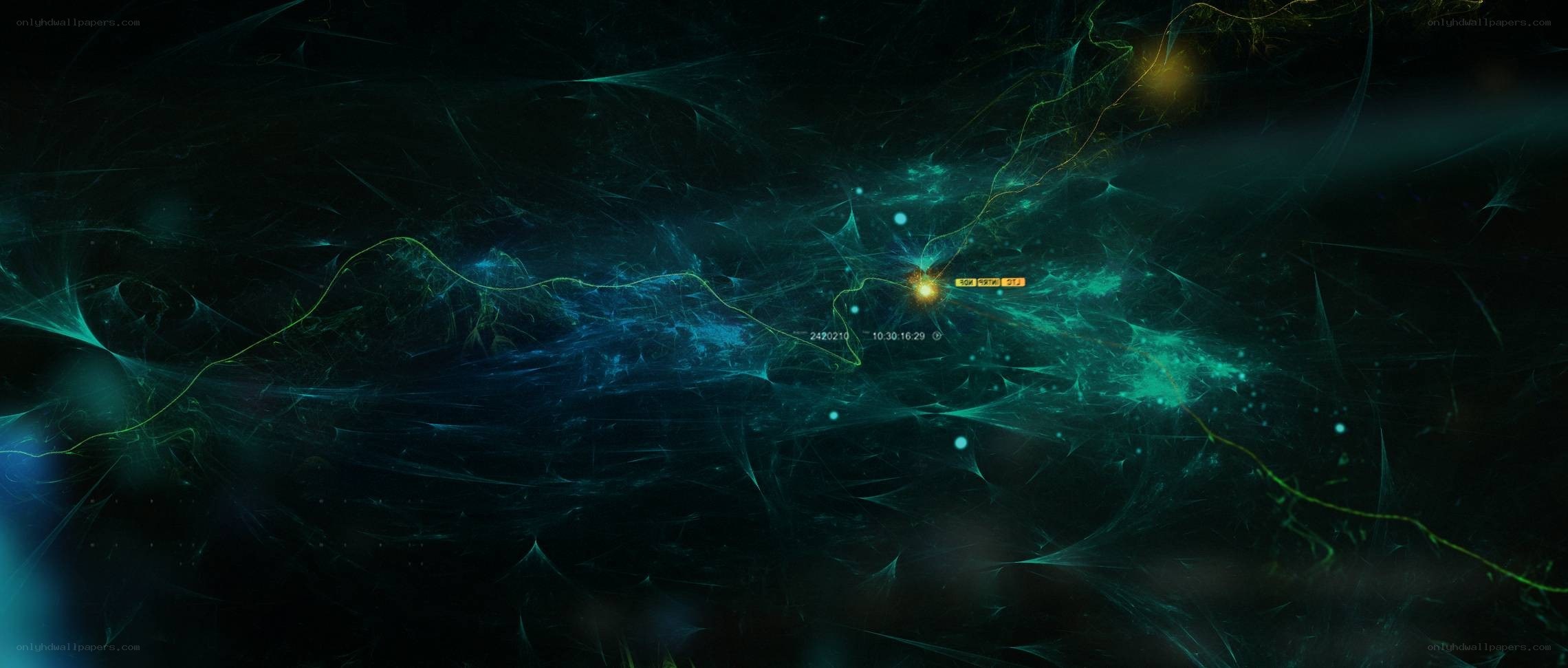 abstract digital network
