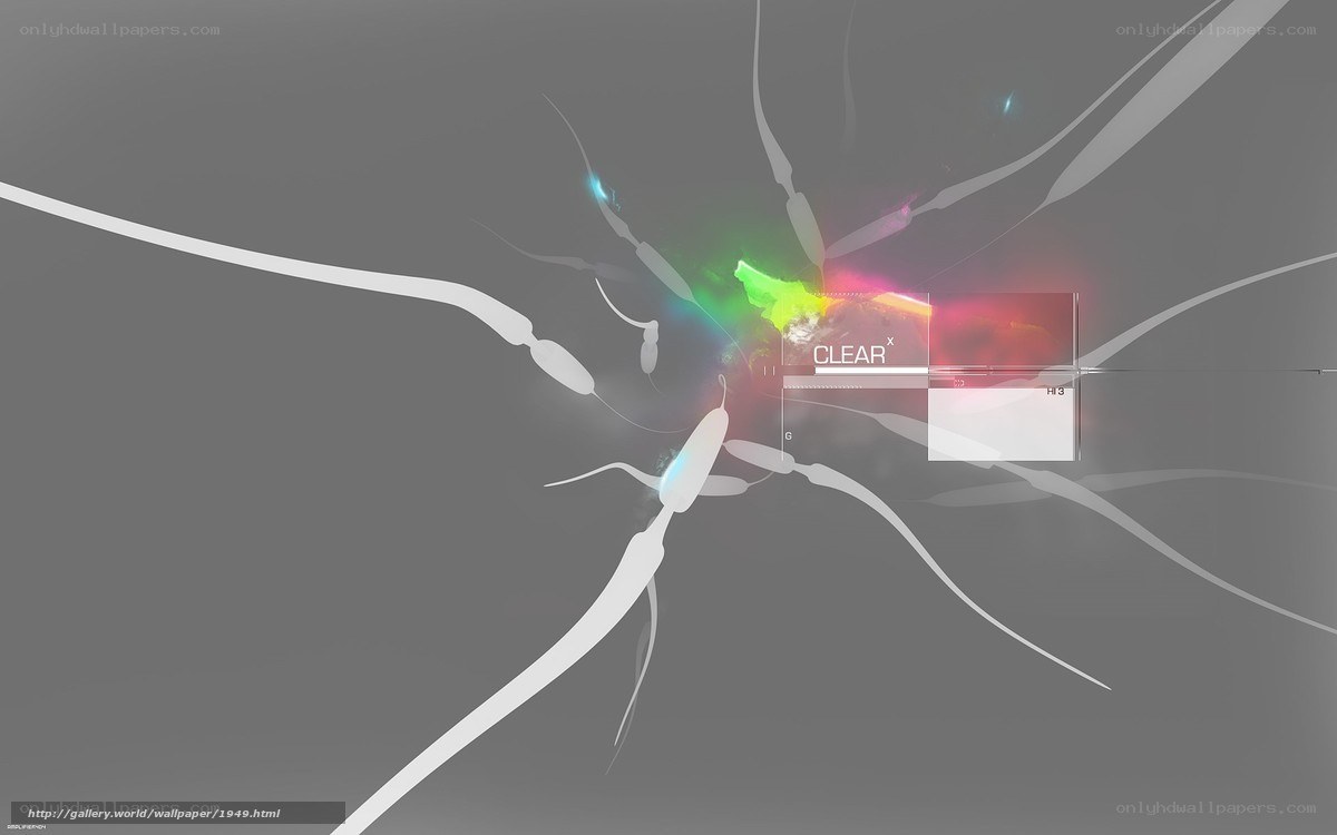 abstract digital network