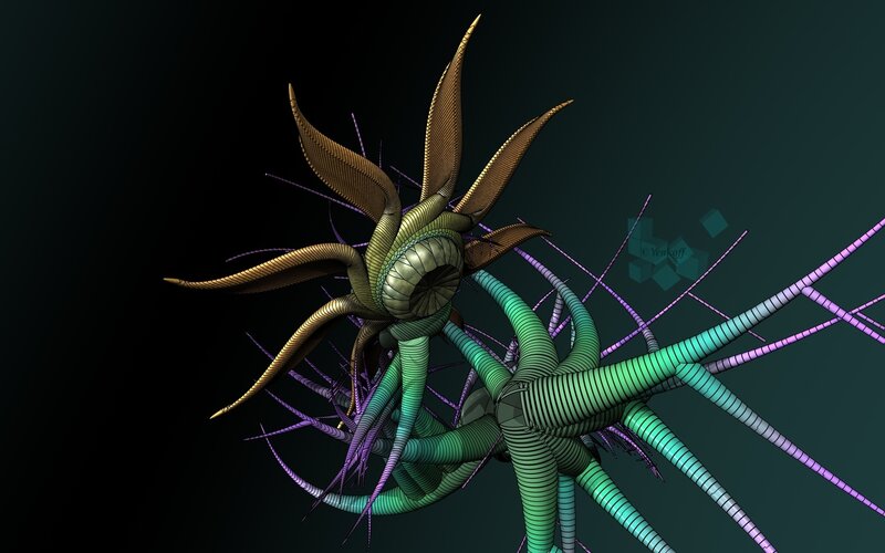 Abstract digital organism