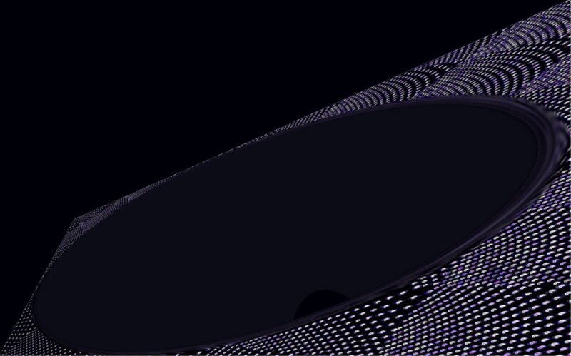 Abstract Digital Pattern — Black, Minimalist