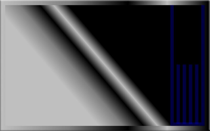 Abstract Digital Pattern — Black