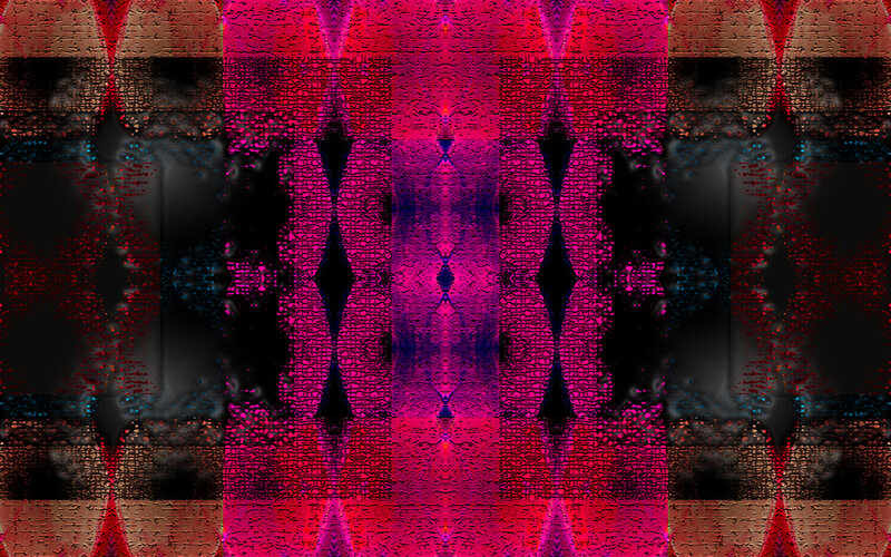 Abstract Digital Pattern — Pink