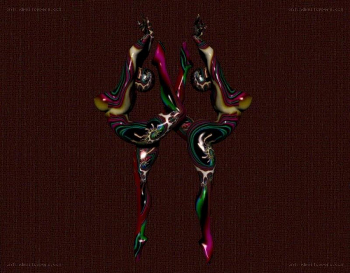 Abstract digital sculpture