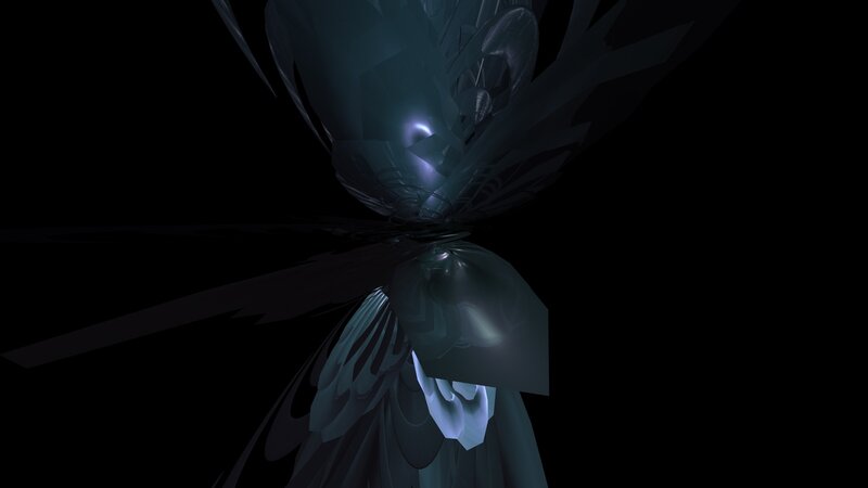 abstract digital sculpture