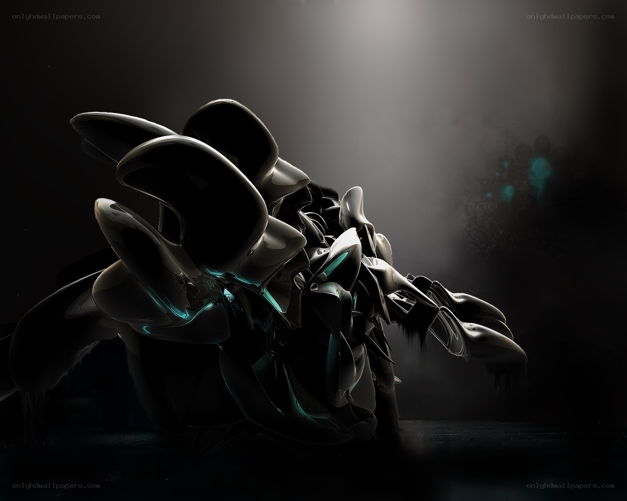 Abstract digital sculpture