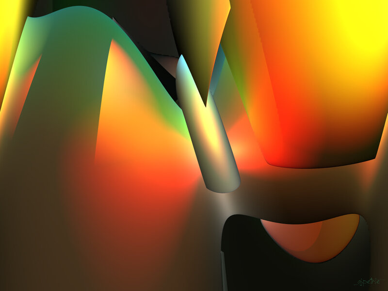 Abstract Digital Shapes