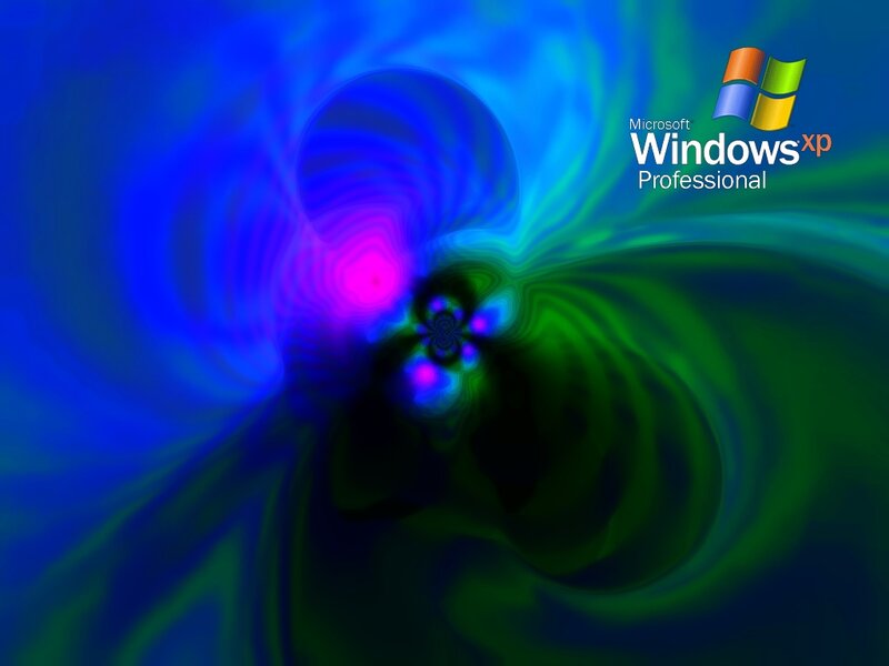 Abstract Digital Swirl — Blue, Dynamic