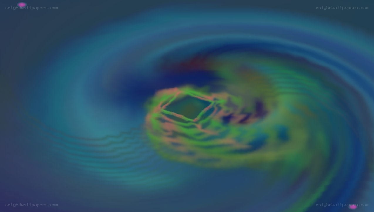 abstract digital swirl pattern