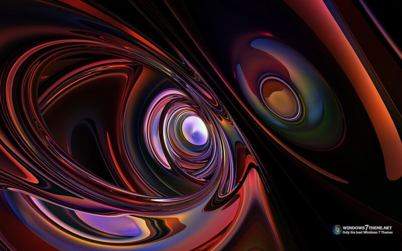 abstract digital swirls