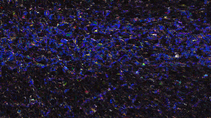 Abstract Digital Texture — Blue