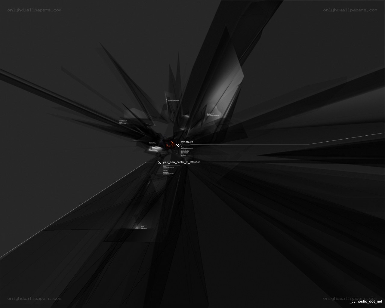 abstract digital tunnel