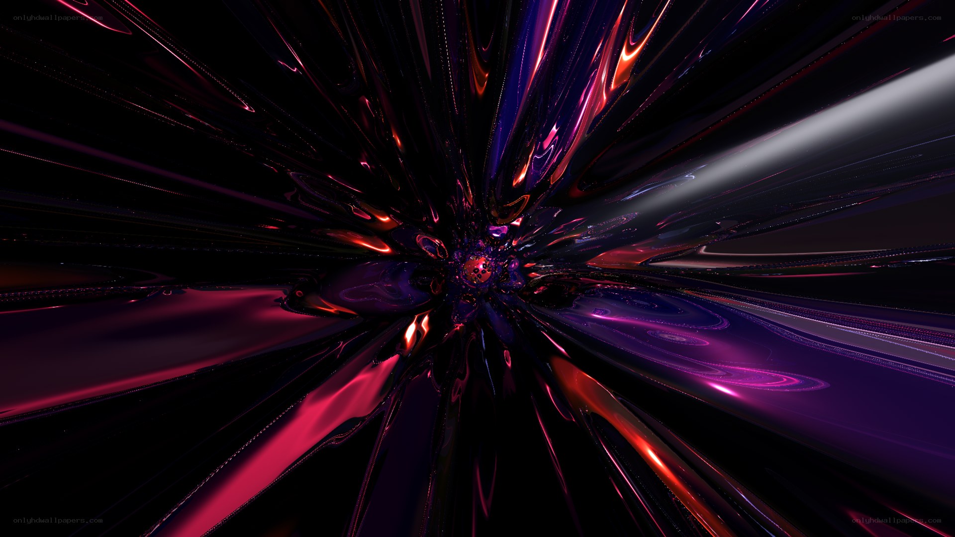 abstract digital tunnel